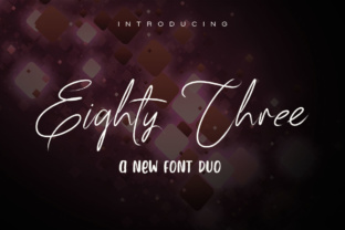 83 Script: The Perfect Typeface for Crafters