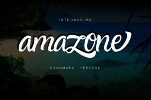 Amazone Script: A Handmade Typeface for Bold Branding