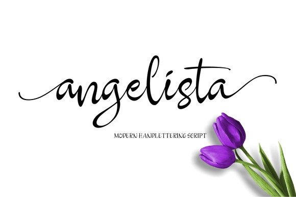 Angelista Font: A Handwritten Typeface for Branding