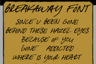 Breakaway Font: A Stylish Script for Bold Branding