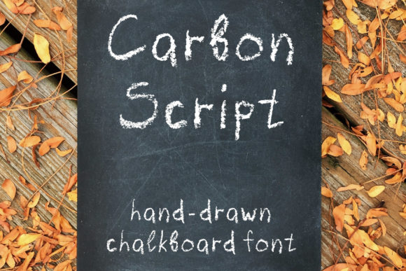 Carbon Script Font for Handmade Crafters