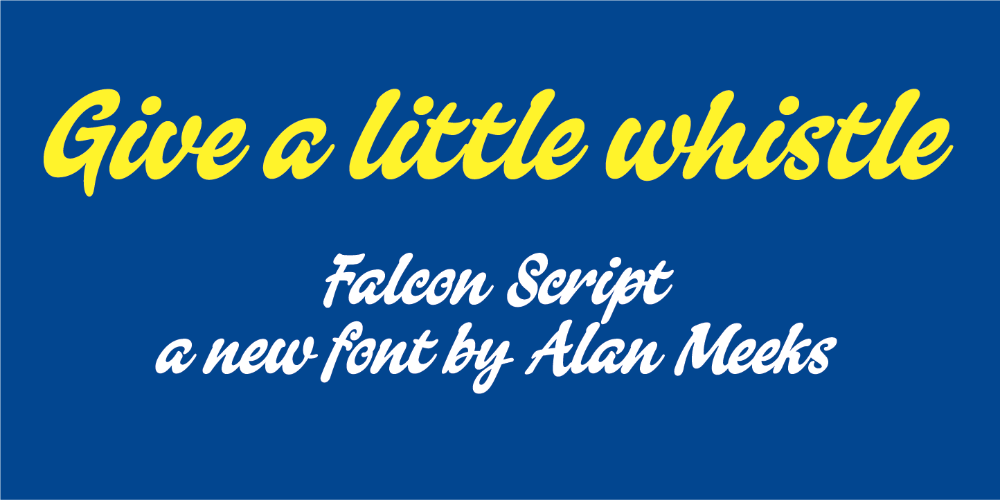 Falcon Script: A Refined Typeface for Editorial Design