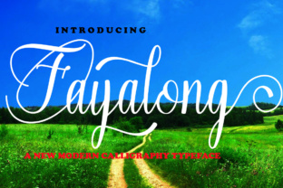 Fayalong Script: A Delicate Typeface for Elegant Branding