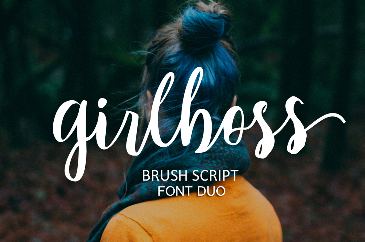 Girlboss Script: A Bold Typeface for Modern Branding