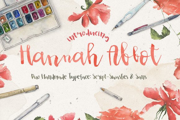 Hannah Abbot Typeface for Editorial Design