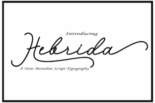 Hebrida Script: A Handmade Typeface for Editorial Design