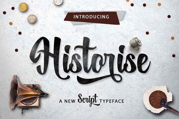 Historise: A Bold Typeface for Digital Design