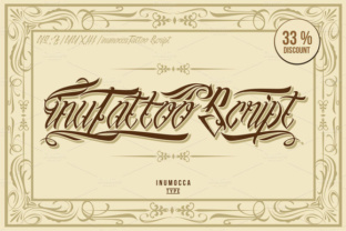 InuTattoo Script: A Bold Typeface for Brand Identity