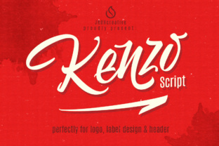 Kenzo Script: A Handwritten Font for Branding