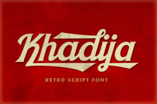 Khadija Spurs: The Bold Script Font for Marketers