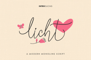 Licht Script: A Modern Typeface for Editorial Design