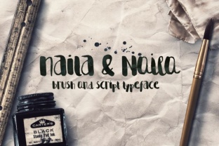 Naila Script Typeface for Campaign Design