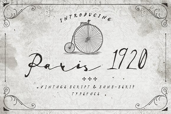 Paris 1920: A Vintage Font for Modern Web Design