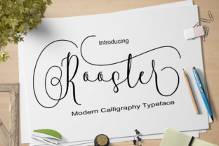 Rooster Script: A Stylish Typeface for Campaigns