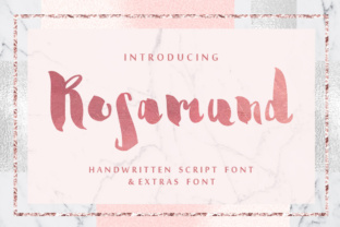 Rosamund Script Extras: A Bold Brush Typeface Review