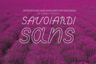 Savoiardi Sans: A Refined Typeface for Modern Editorial Design