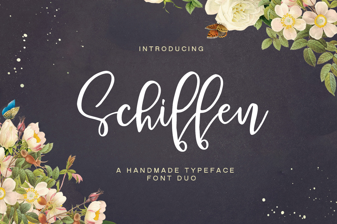 Schiffen Script: A Hand-Brushed Font for Editorial Design