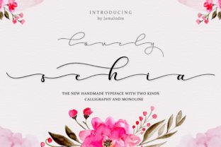 Sehia Script: A Delicate Typeface for Handmade Brands