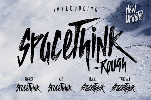 Spacethink Font: A Bold Typeface for Branding