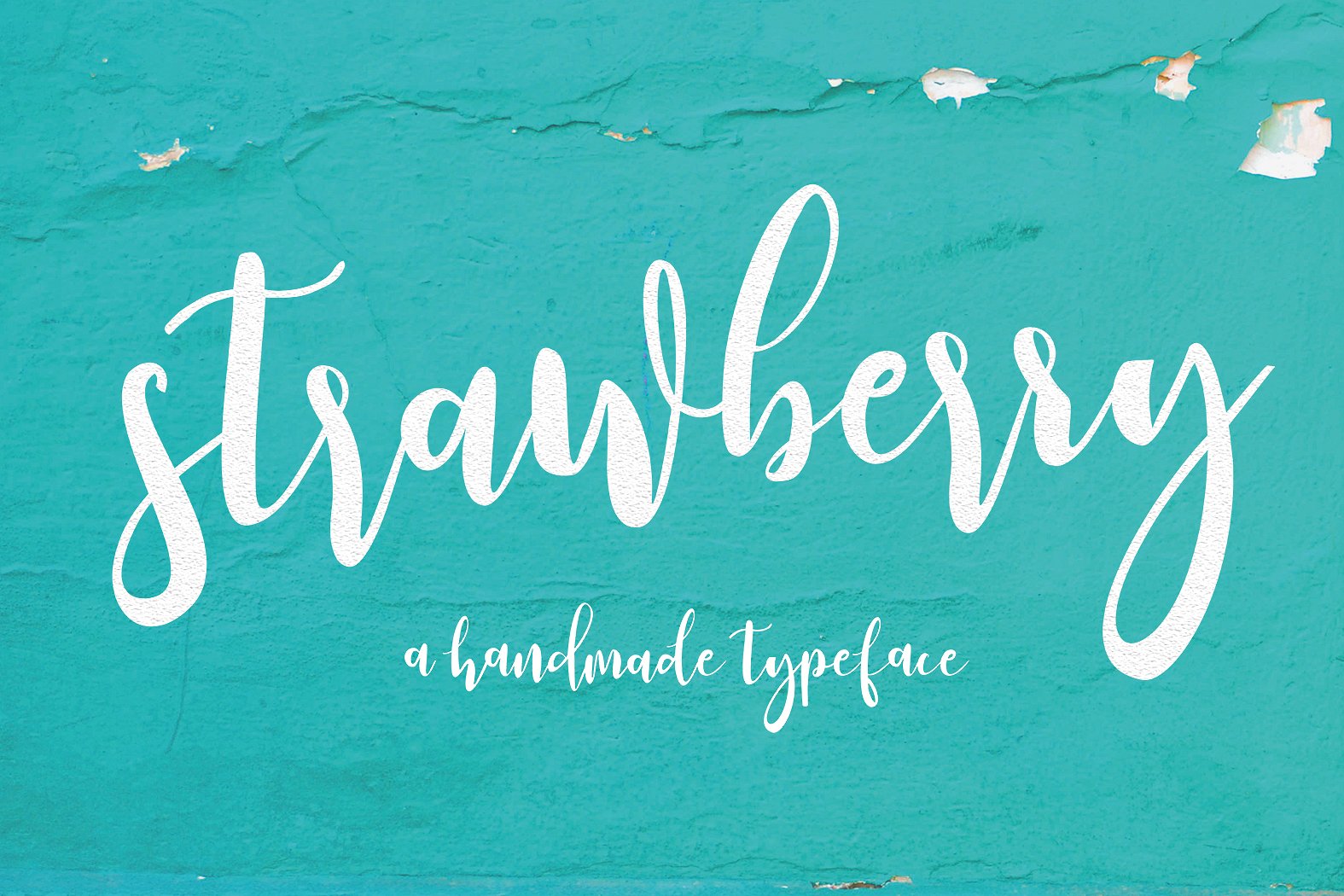Strawberry Script: A Bold Typeface for Social Campaigns